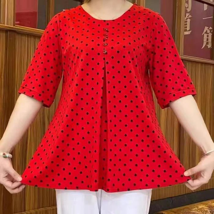 New Polka Dot Print Shirt