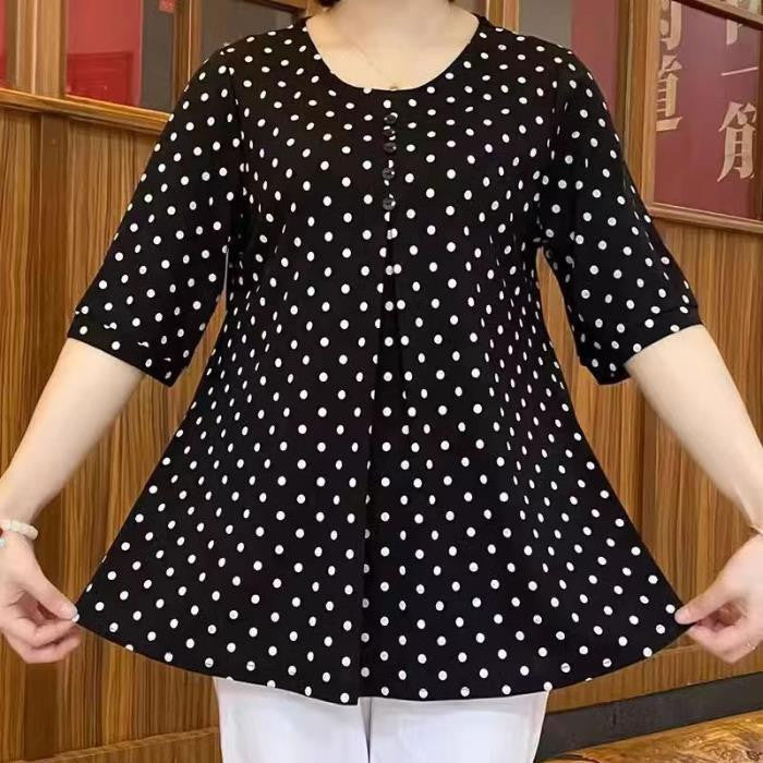 New Polka Dot Print Shirt