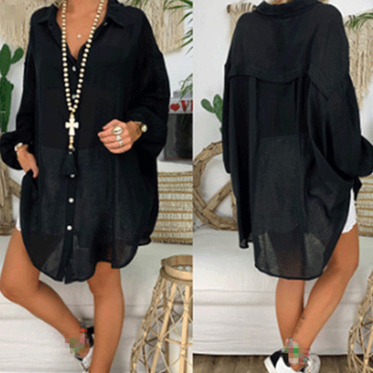 Plus Size Oversized Shirt
