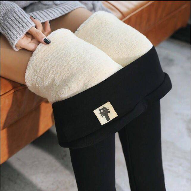 Winter Women Gym Sweatpants Workout Fleece Trousers