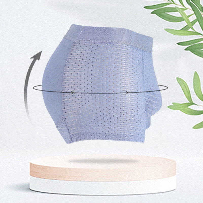 Breathable Men's Padded Butt Briefs Underwear