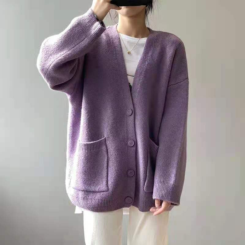 Slouchy Cardigan with Pockets