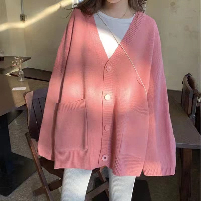 Slouchy Cardigan with Pockets
