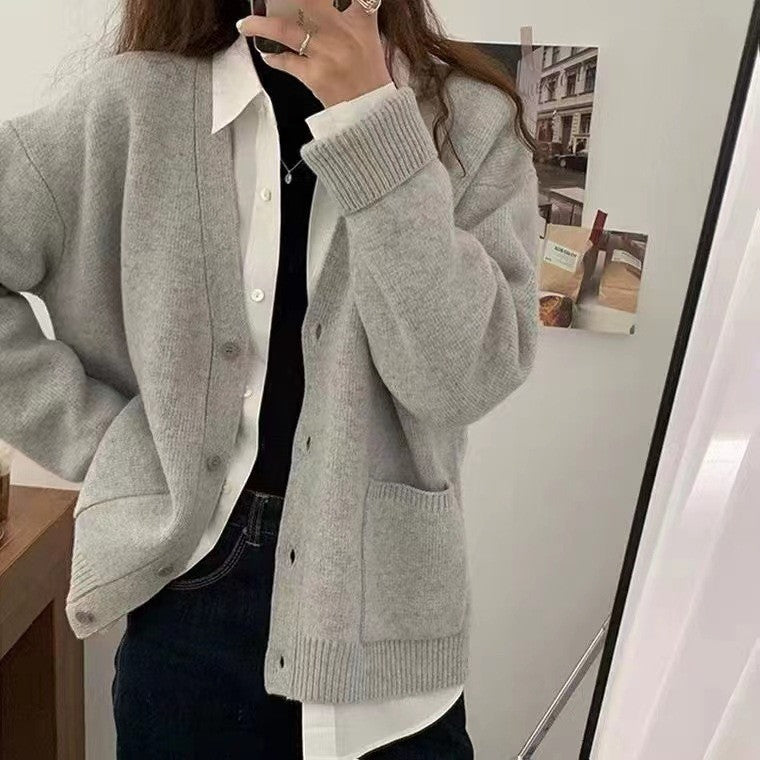 Slouchy Cardigan with Pockets