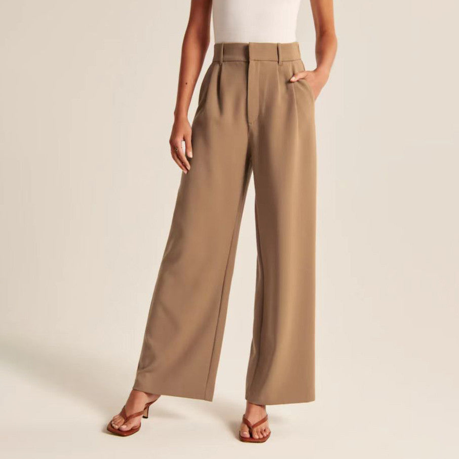 High Waist Wide Leg Pants