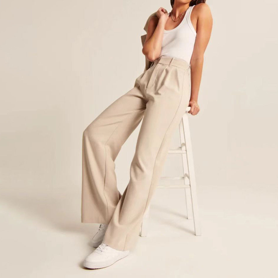 High Waist Wide Leg Pants