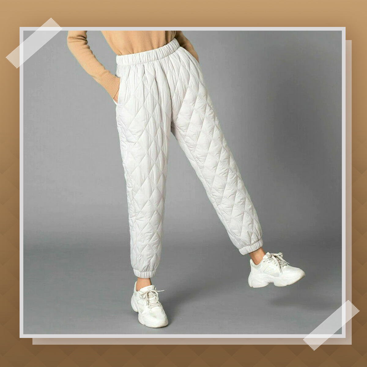 Women Winter Warm Blanket Ankle-length Pants