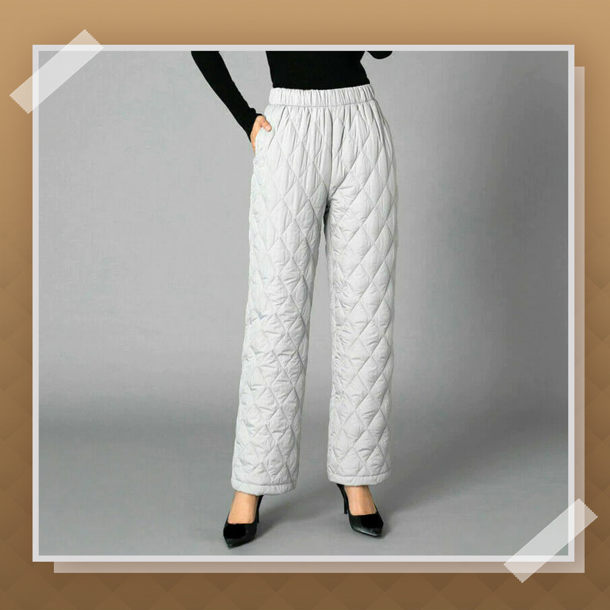 Women Winter Warm Blanket Ankle-length Pants
