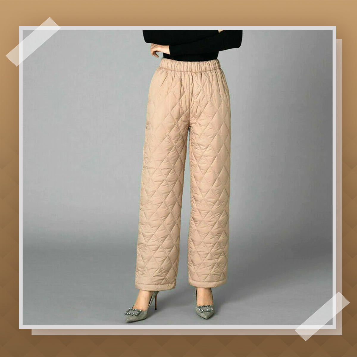 Women Winter Warm Blanket Ankle-length Pants