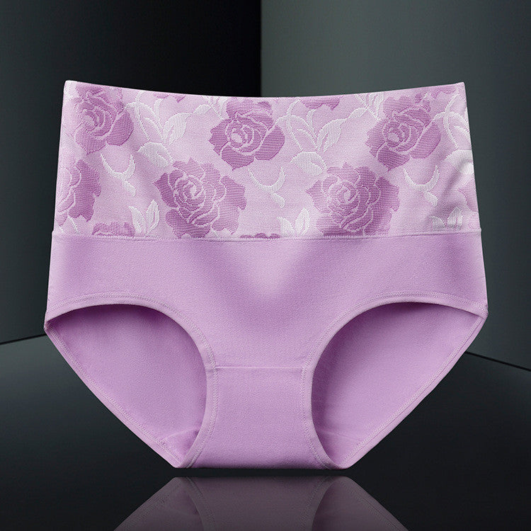 High Waist Sexy Flower Panty