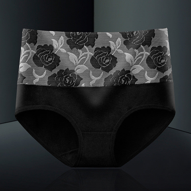 High Waist Sexy Flower Panty