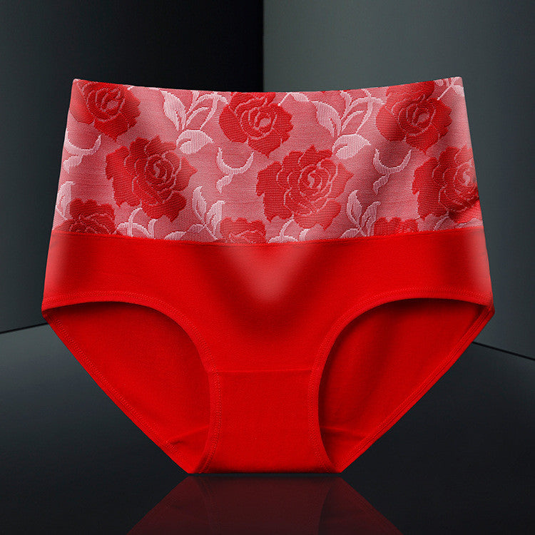 High Waist Sexy Flower Panty