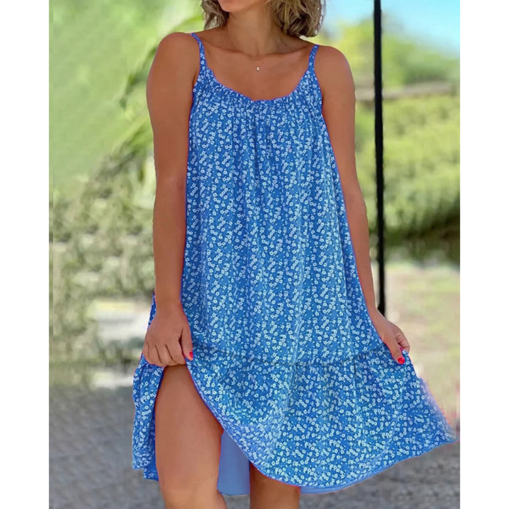 Floral Printed Camisole Dress