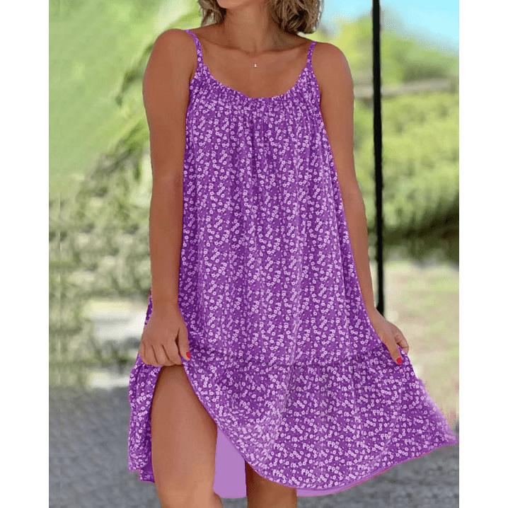 Floral Printed Camisole Dress