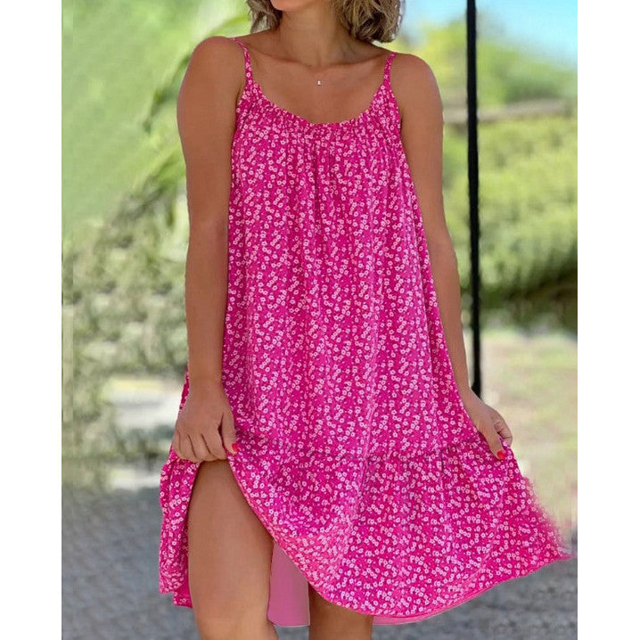 Floral Printed Camisole Dress
