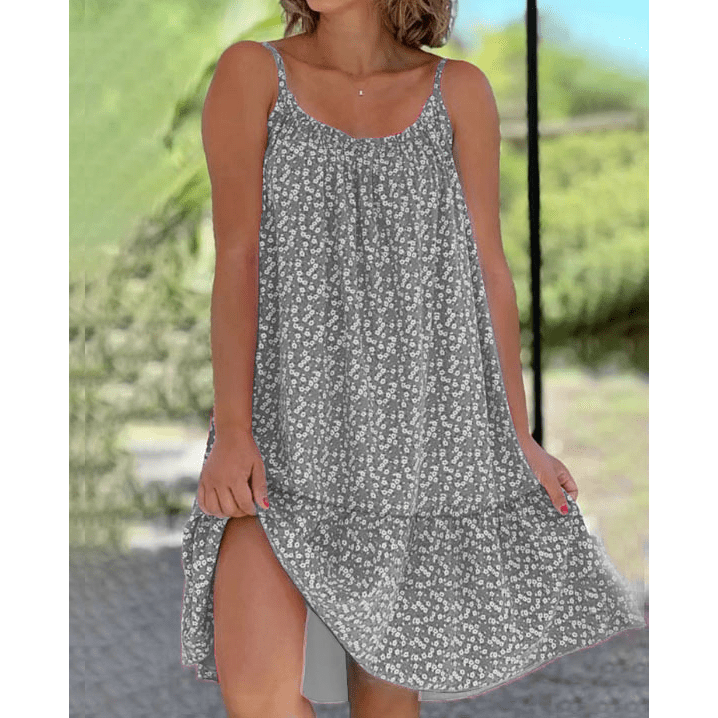Floral Printed Camisole Dress