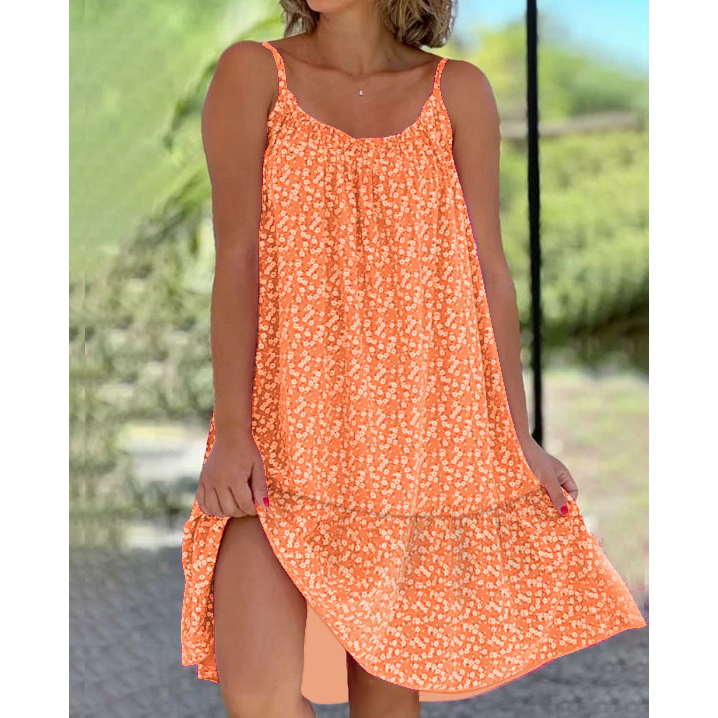Floral Printed Camisole Dress