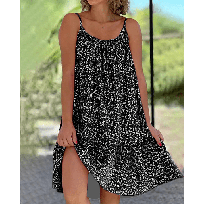 Floral Printed Camisole Dress