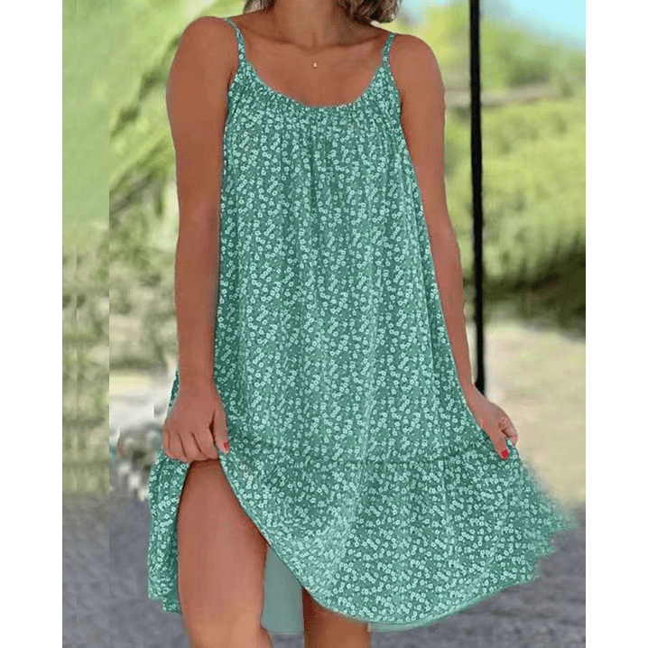 Floral Printed Camisole Dress