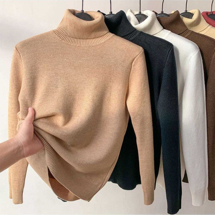 Turtle Neck Women Winter Sweater