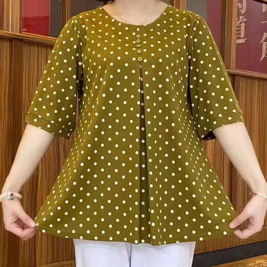 New Polka Dot Print Shirt