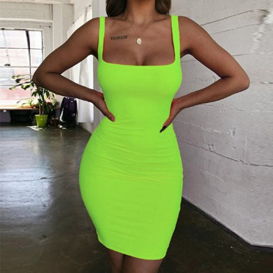 Built-In 360° Contour Midi Shaping Dress