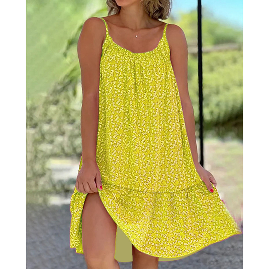 Floral Printed Camisole Dress