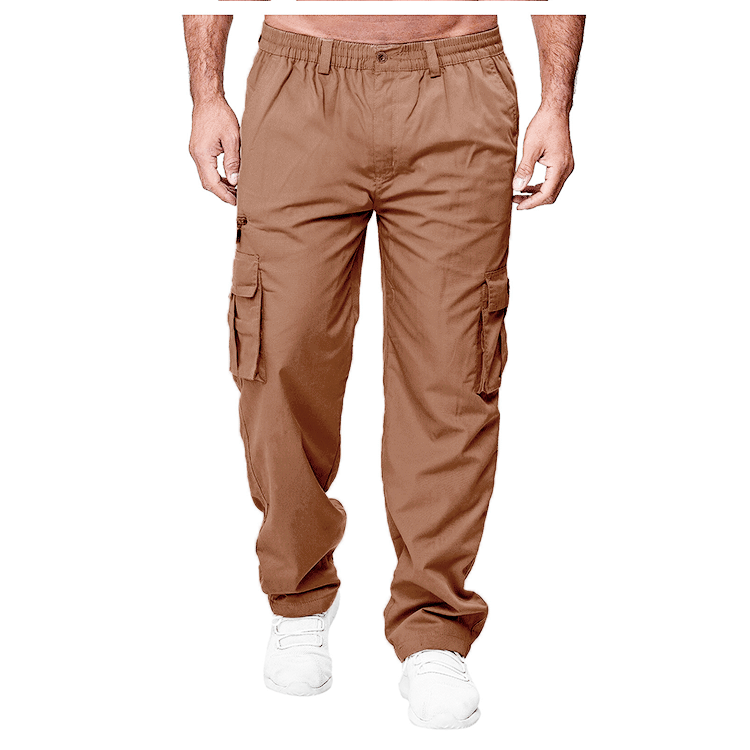 Men Cargo Pants Relaxed Fit Sport Joggers